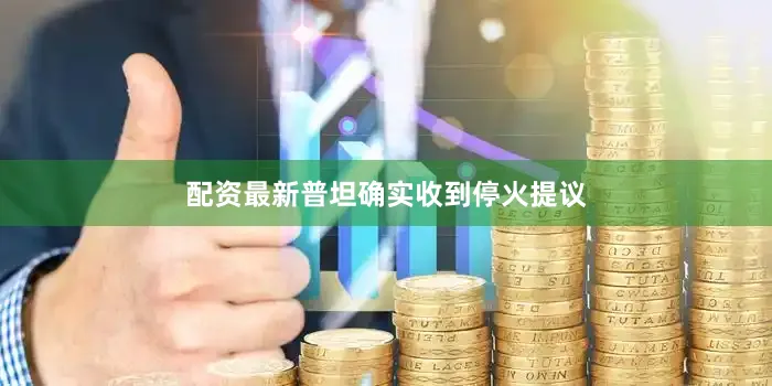 配资最新普坦确实收到停火提议