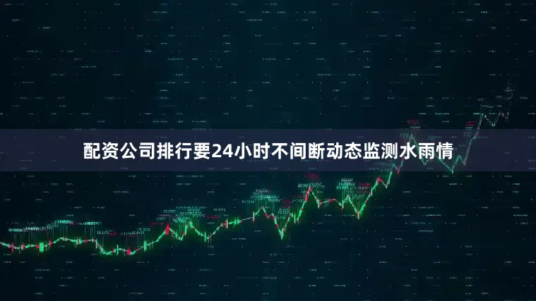配资公司排行要24小时不间断动态监测水雨情